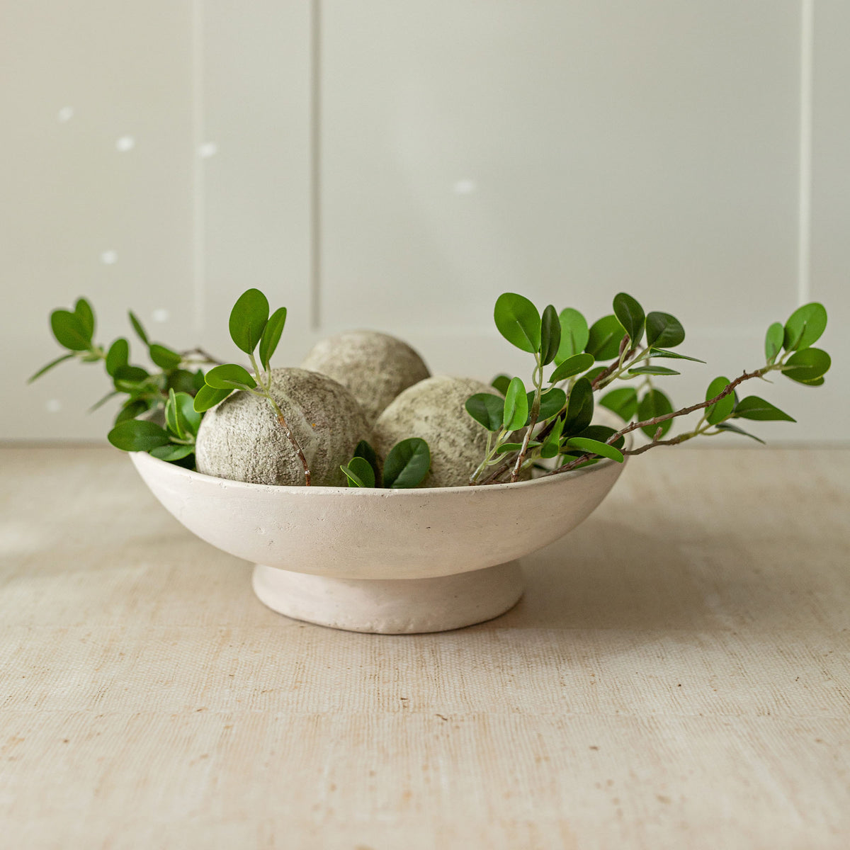 Turner Footed Decorative Bowl Paper Mache | Foreside Home & Garden ...