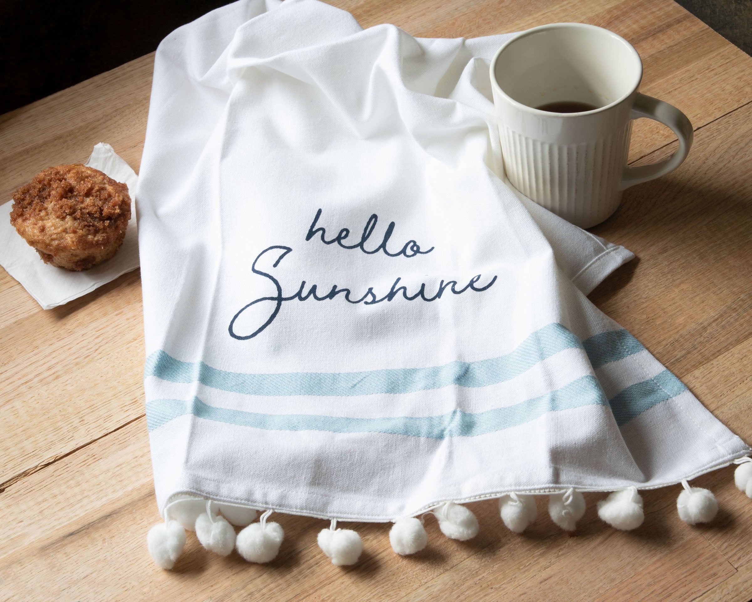 HELLO SUNSHINE TEA TOWEL (MIN 3)